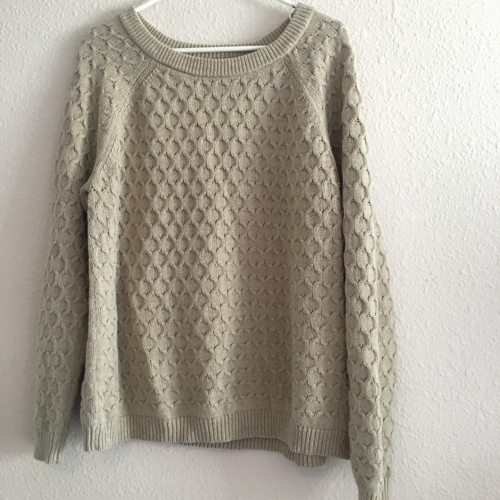Light Brown Knit Sweater
